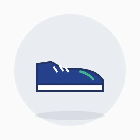Men’s Low-Top Sneakers – Navy